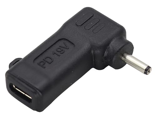 Adaptador de carga PD Tipo C a DC 3.0x1.1 mm con chip de conversión eficiente