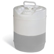 PIG Oil Storage Container Automotive - Translucent Recycle Oil Jug - 5 Gallon Oil Container Automotive - ext. dia. 11.5" x 14.75" H - PM50796