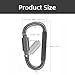ZHENZQ Travels Carabiner Set Screw Lock Carabiner Fishing Carabiner Climbing Carabiner for Camping and Dog Leashes