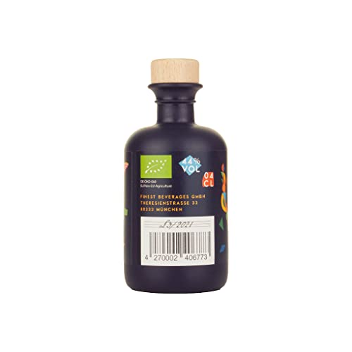 Gin Knopf | Bio | Orange | Mini | Miniaturflasche zum Probieren oder Verschenken | 44% | 40ml – Bild 2
