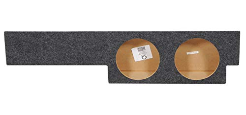 Dual 10" Subwoofer Box Enclosure For 00-03 Ford F150 Super Crew UnderSeat Upfire