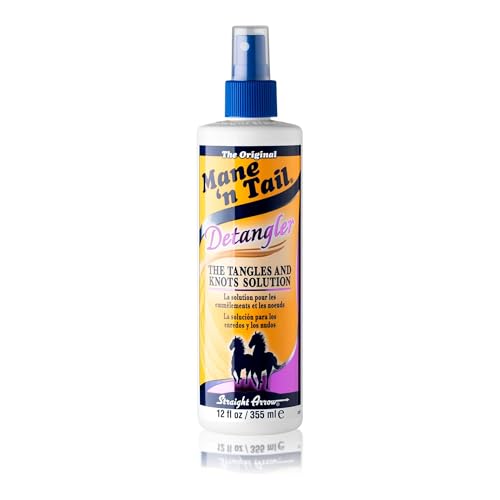 Mane n Tail Detangler Spray The Tangles and Knots Solution Reduce Frizz 355 ml (Pack of 1)