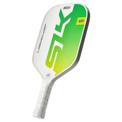 2025 SLK Latitude Max Pickleball Paddle | Graphite Flex Pickleball Paddle Face | SX4 Core Technology with SpinFlex Surface | Redesigned for Performance and Control | Citron