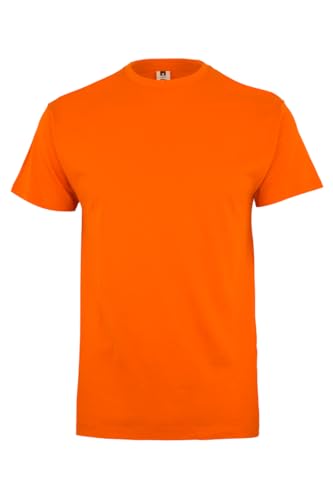 Mukua Melbourne; Camiseta Unisex Manga Corta; Color Orange; Talla XL
