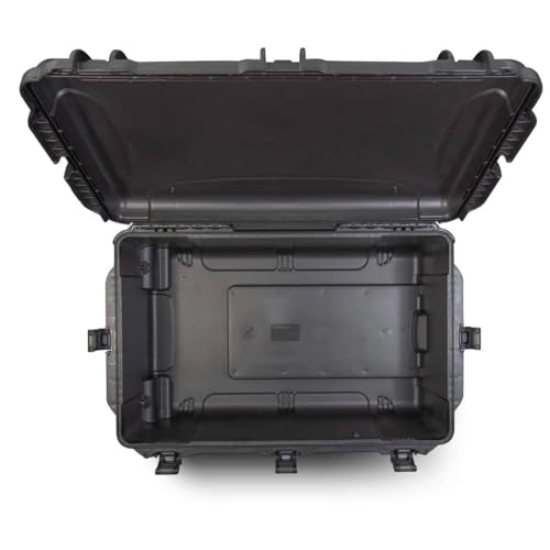 Image of NANUK 963 Waterproof Hard Case with Wheels and Foam Insert - Black (963-1001)