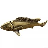 Statue de poisson décorative : ajoutez une touche merveilleuse à votre salon, cheminée, table ou étagères avec cette statue de poisson exquise
