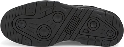 PUMA Mens Slipstream Leather Lace Up Sneakers Shoes Casual - Black4