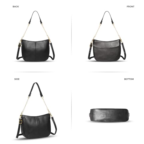 Image of Shoulder Bag for Women, Faux Leather Women's Shoulder Handbags, Fashionable Tote Purses for Women
