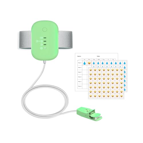 TENQIU Bed Wetting Alarm for Kids, USB Rechargeable, Pee