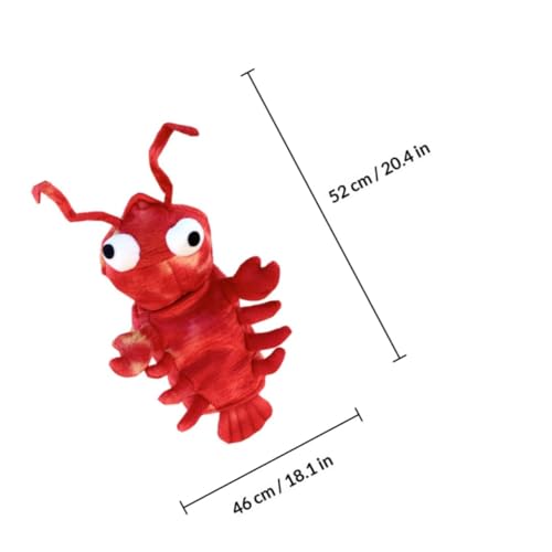 Disfraz para perro Lobster rojo talla XL miniatura 2