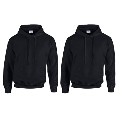 Gildan 2er Herren Kapuzenpullover Heavy Blend Set Hoodie Sweat M L XL 2XL...