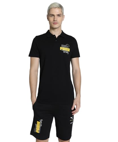Image of Puma Men's Graphic Print Slim Fit T-Shirt