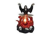 DWK 'Dark Summoner Grim Reaper Decorative Electric Wax Warmer | Home Fragrance Products for Your Home Office | Wax Warmer for Scented Wax Melts | Gothic Decor Home Accents - 8'