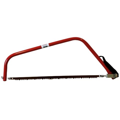 Lama di Alta Qualità: Lama lunga 53 cm con dentatura a castello per tagli netti e precisi su legno e rami.