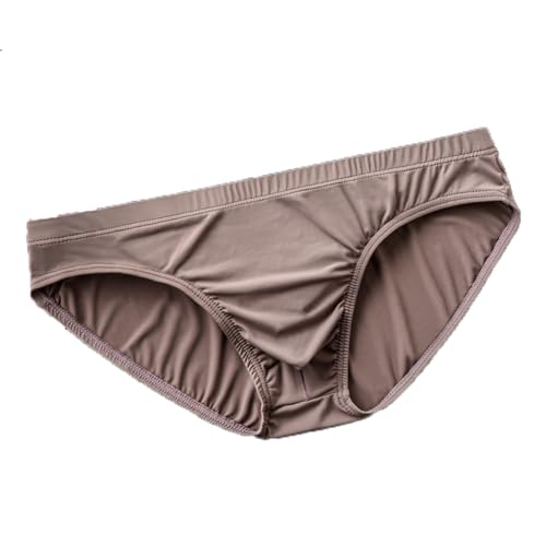 Briefs for Men Low Rise Stretch Seamless Breathable Underpants Athletic Solid Brief Soft Comfortable Fit Underwear