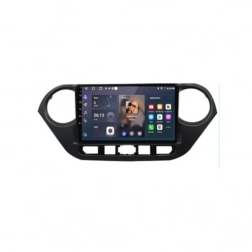 Estéreo de automóvil para Hyundai i10 2013-2017 con pantalla y Carplay inalámbrico, 4G+64G