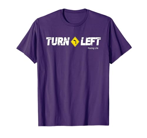 Dirt Track Racing Turn Left Sprint Car Modified Racing T-Shirt