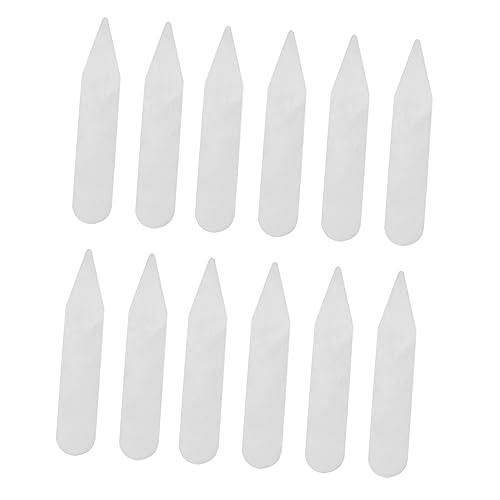 PartyKindom Collar Stays for Men 300pcs Plastic Collar Support Stiffener Formal Wear Essential