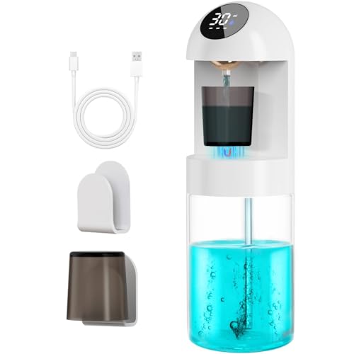Automatic Mouthwash Dispenser for Bathroom 20.29 oz, Wall-Mounted...