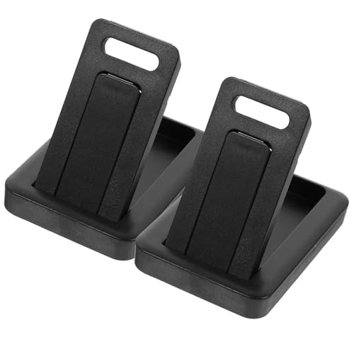 KAILIKETIY 2 Piezas Soporte Portátil para Laptop Compacto y Ergonómico Elevador con Diseño Inclinado para Mejor Ventilación y Prevención de Sobrecalentamiento Fabricado y Resistente para