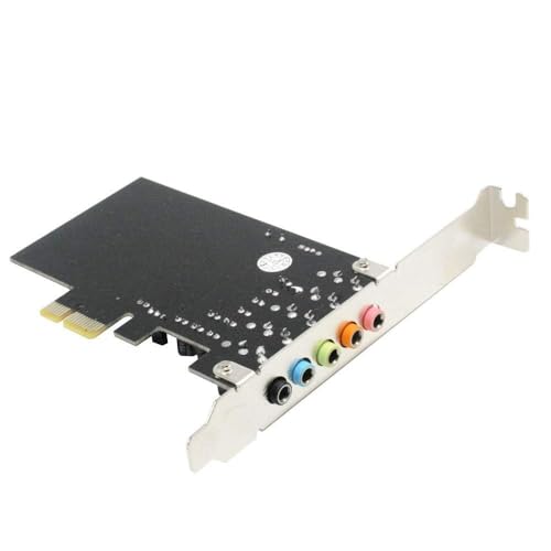 Image of BigPlayer PCI-E 5.1 Channel Sound Card - PCI Express Audio Adapter for Desktop PC Audio Output, Support for Surround Sound, Compatible with Windows 11 /10 /8 /7
