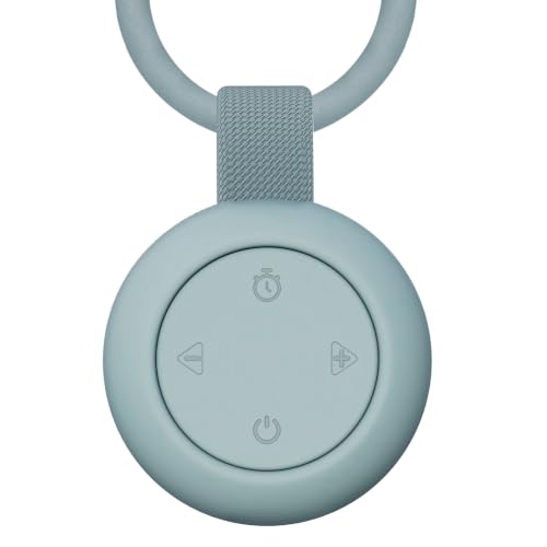 Image of Portable Baby Sound Machine with 20 Sounds, Timer, 15H Battery, Travel Clip | Help baby sleep: 20 soothing sounds and white noise, 15h battery, timer, stroller clip, travel-ready, shower/registry gift.