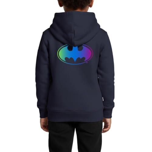 Sweat Batman enfant premium avec pull à capuche logo irisé DC Comics