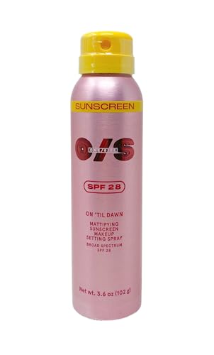 One/Size On 'Til Dawn Mattifying Sunscreen Makeup Setting Spray S...