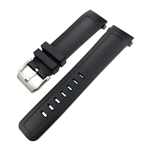 Bracelet montre caoutchouc 22mm étanche et fluorescent à libération rapide - 6