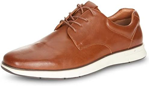 Van Heusen Men's Rayan Oxford Shoes, Cognac, 8