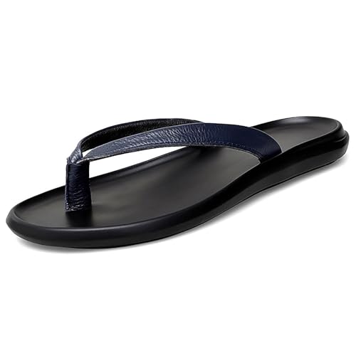 Tongs d'été pour hommes en plastique léger anti frottement
