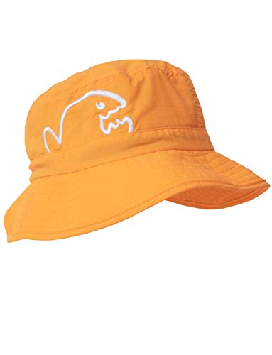 iQ-UV Kinder Kids Bucket Hat Bites Sonnenhut, orange, 50-55cm