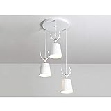 wohnzimmerlampen decke ebay Fassung：E27. (3 stück Leuchtmittel inklusiv). hängt bis zu 100 cm von der Decke, das ist einfach zu justieren