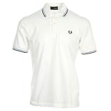 Polo FRED PERRY Uomo FRED PERRY cod.M12 Bianca SIZE:48