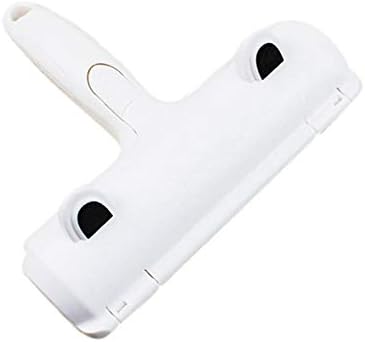 YOKIA Pet Hair Remover for Furniture/Bed, Reusable Dog Hair Remover Roller for Dog & Cat, Self-Cleaning, No Adhesive or Sticky Tape Needed, Perfect Fur Remover for Couch, Car, Carpet,Red