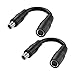 PNGKNYOCN DC8020 auf DC8mm Stromkabel 15cm 14AWG DC 8.0mm x 2.0mm Stecker auf DC7909 7.9mm x 5.5mm Buchse Adapterkabel für Solar Generator Portable Power Station und Solar Panel（2-Pack）