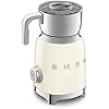 Smeg MFF01CREU Mousseur à Lait électrique, Acier allié, Ivoire : Amazon ...