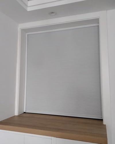 ZIMGOD Puerta Plegable Puerta Retráctil para Armarios Pequeños, Puerta Plegable para Armarios de Cocina, Puerta Corredera para Separar Armarios, Puerta Divisoria para Despensas.(60x80cm/23.6x31.5)