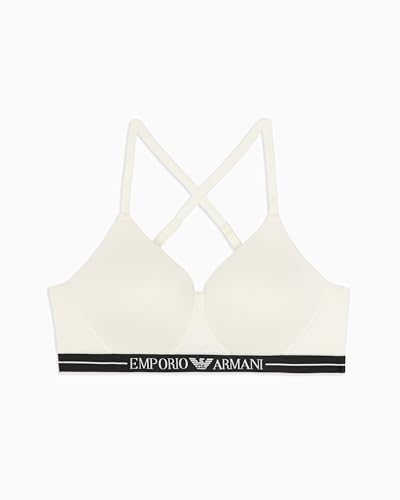 EMPORIO ARMANI Sujetador Triangular Acolchado de algodón para...