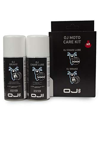 Oj Moto Care Kit élimine la saleté incrustée sur votre moto