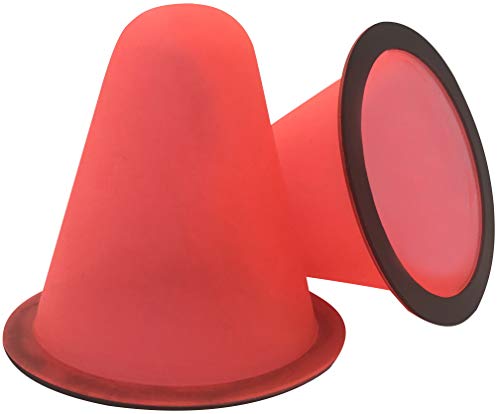Happy Tree (10 Pack) Red Fire Sprinkler Head Protective Paint Cover Cap Shield with a Magnet for Repeat Uses Multi Purpose Paint Protector