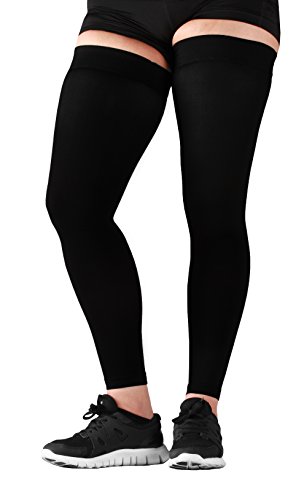 Mojo Compression Stockings Thigh Hi Leg Sleeve Graduated 20-30mmHg Medical Recovery for Quads