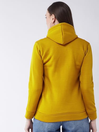 Image of Pivl Women Solid Hooded Jacket for Winter
