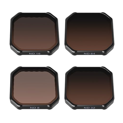 Juego de filtros de lente de densidad neutra ND8 a ND64 mejora el control de obturadores para cámara de acción suave AcePro2, kit de control de desenfoque de movimiento