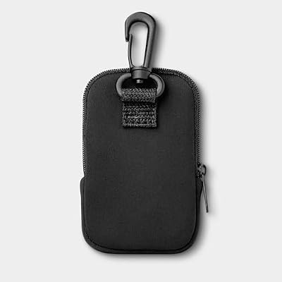Touchette Zippered Pouch with Snap Hook Attachable Bag Accessory Compatible with 1 FL OZ Touchland Hand Sanitizer