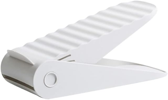 MarkMark Shoe Slots Height Adjustable Rack Shoes Storage Shoe Stacker Space Saver White TPAC91530