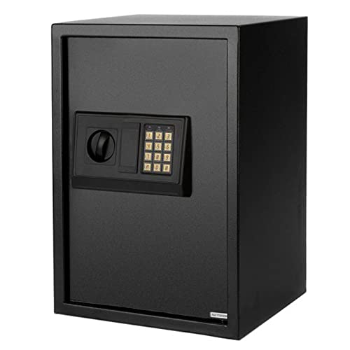 Genmine Digital Safe Box, Electronic Steel Safe With Keypad cover