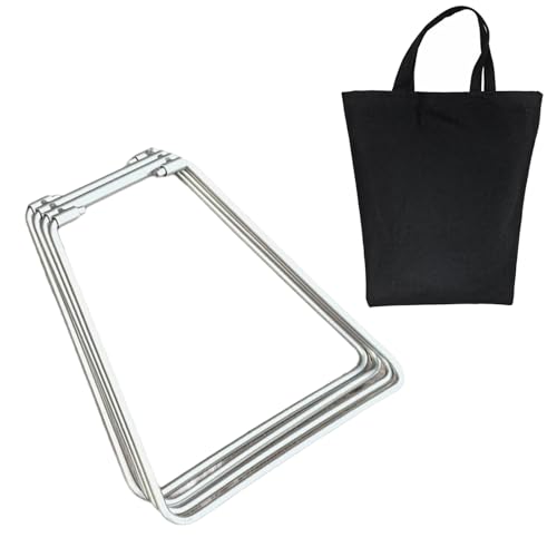 FackLOxc Soporte plegable de metal para equipaje, para camping, senderismo, cocina, picnic, fácil de usar