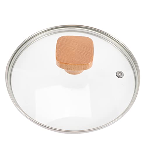 BESTOYARD Tapa De Para Olla Cubierta De Cocina Multifuncional Para Sartenes y Compatible Cocción Inducción y Gas De Transparente y
