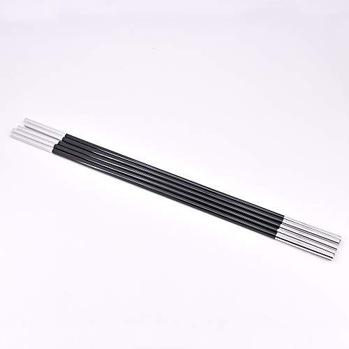 Doowops Appearing Mini Wand (50Cm/19-1/2In Length) 5 Pcs Appearing Cane Magic Tricks Empty Hand Appear Cane Magic Stage Street Party Accessories Comedy (Black) #TOP6